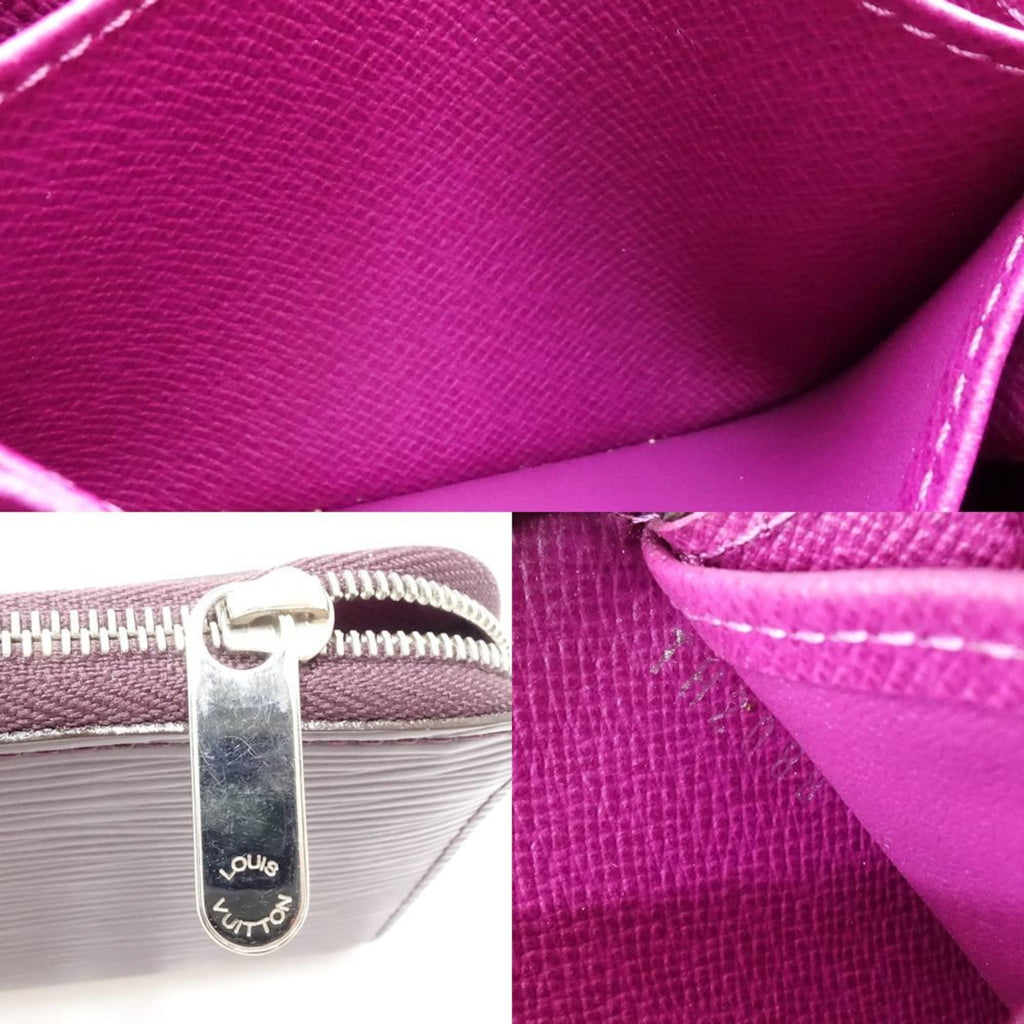 Louis Vuitton Cassis Leather Coin Purse/Coin Case