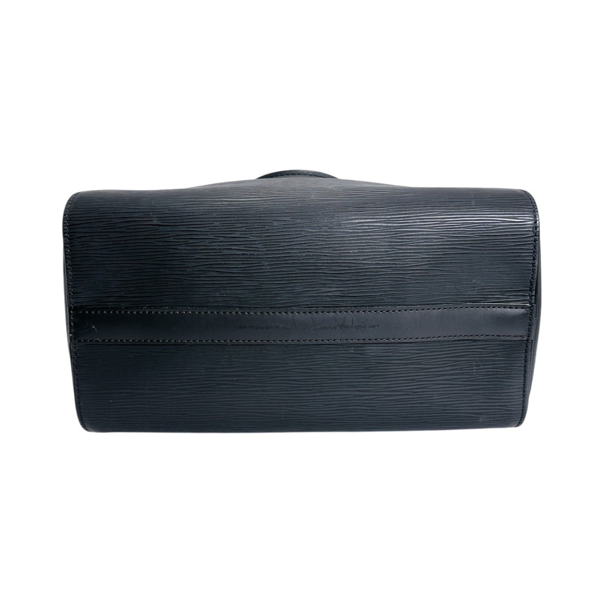 Louis Vuitton Black Epi Leather Handbag