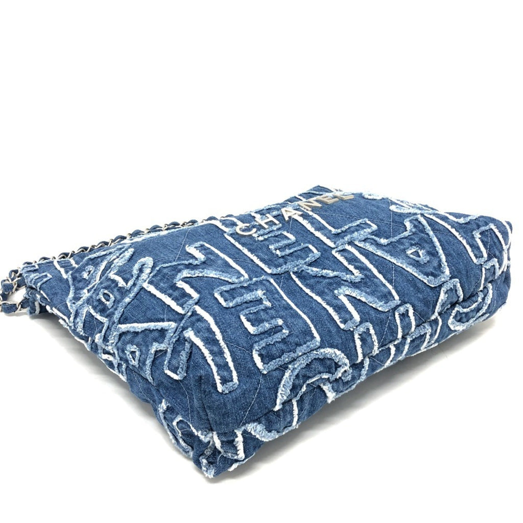 Chanel Blue Denim Shoulder Bag