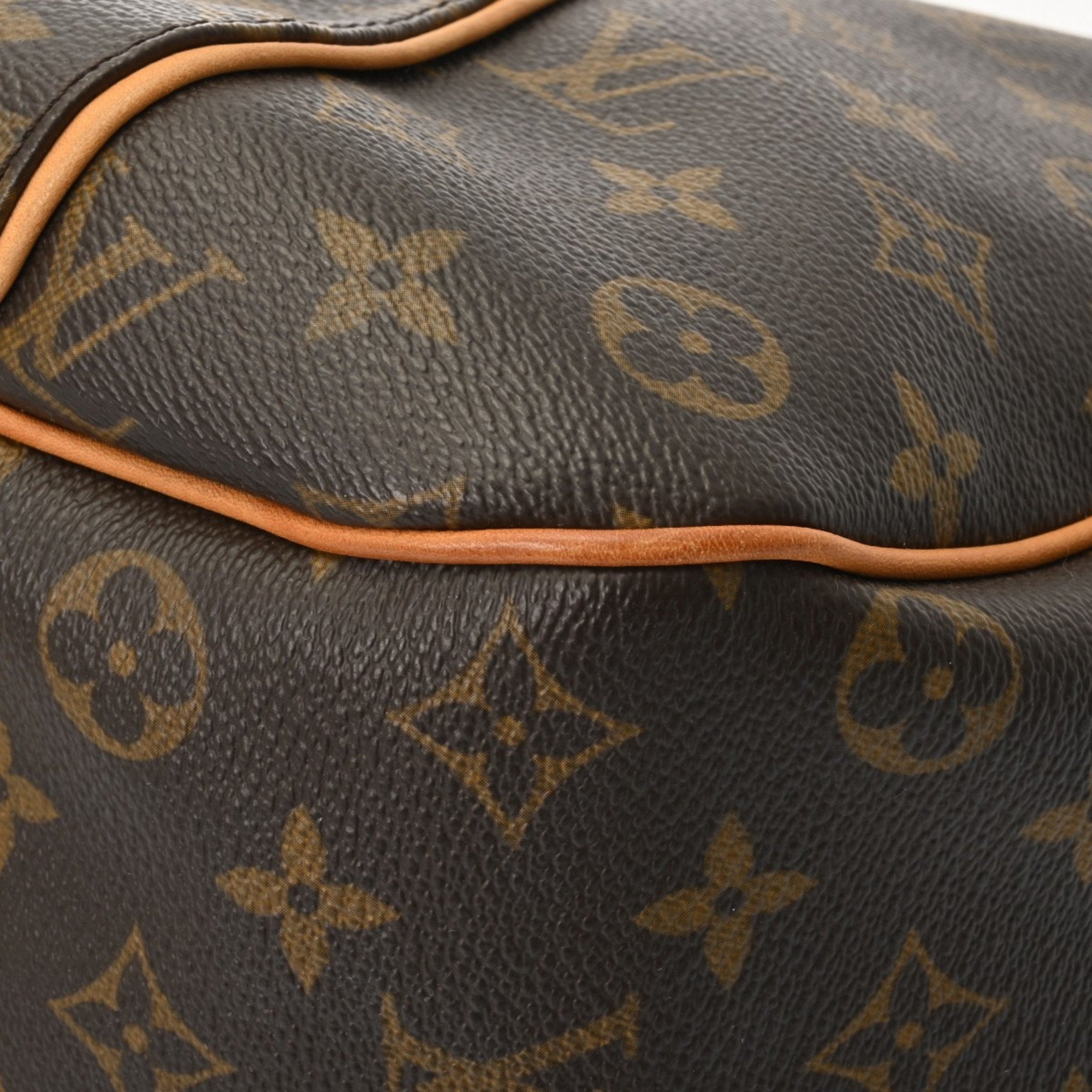 Louis Vuitton Brown Monogram Canvas Shoulder Bag