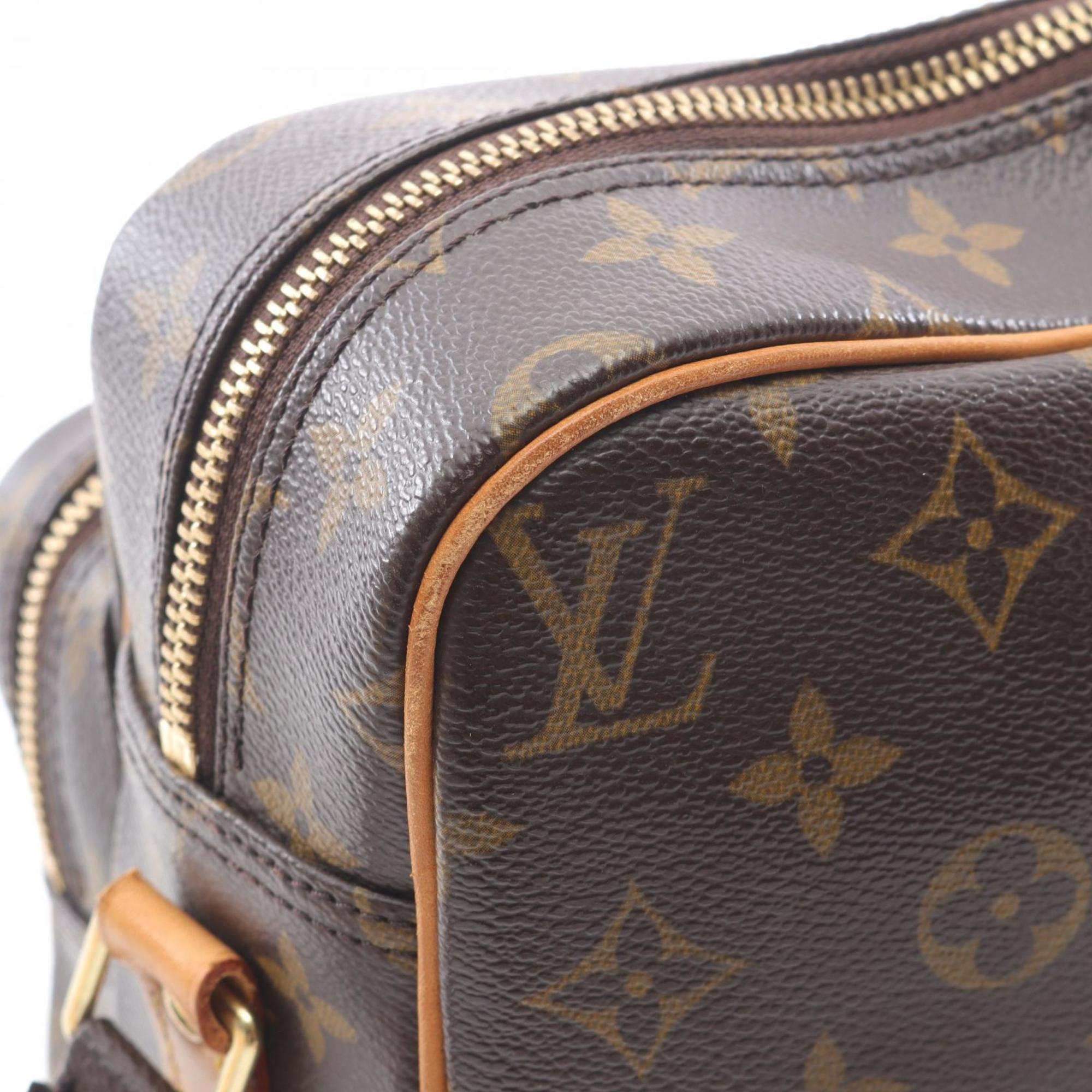 Louis Vuitton Brown Monogram Coated Canvas Shoulder Bag