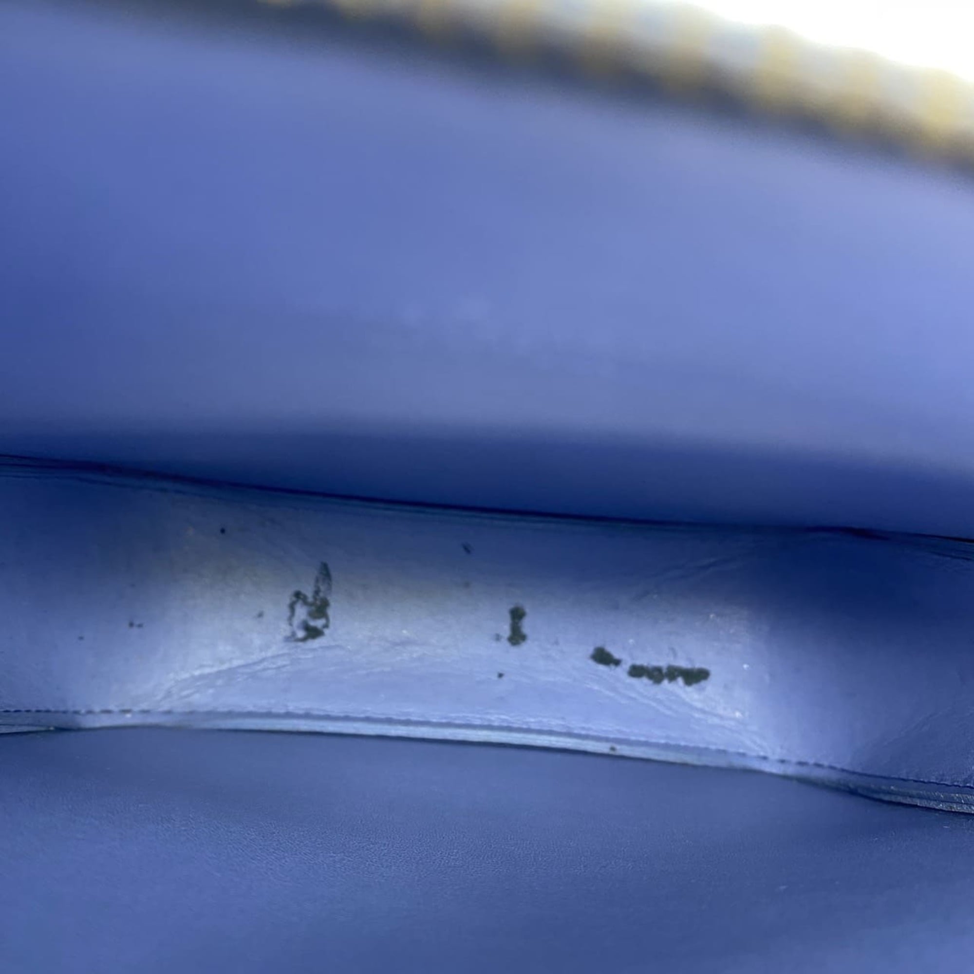 Louis Vuitton Blue Monogram Vernis Pochette Shoulder Bag