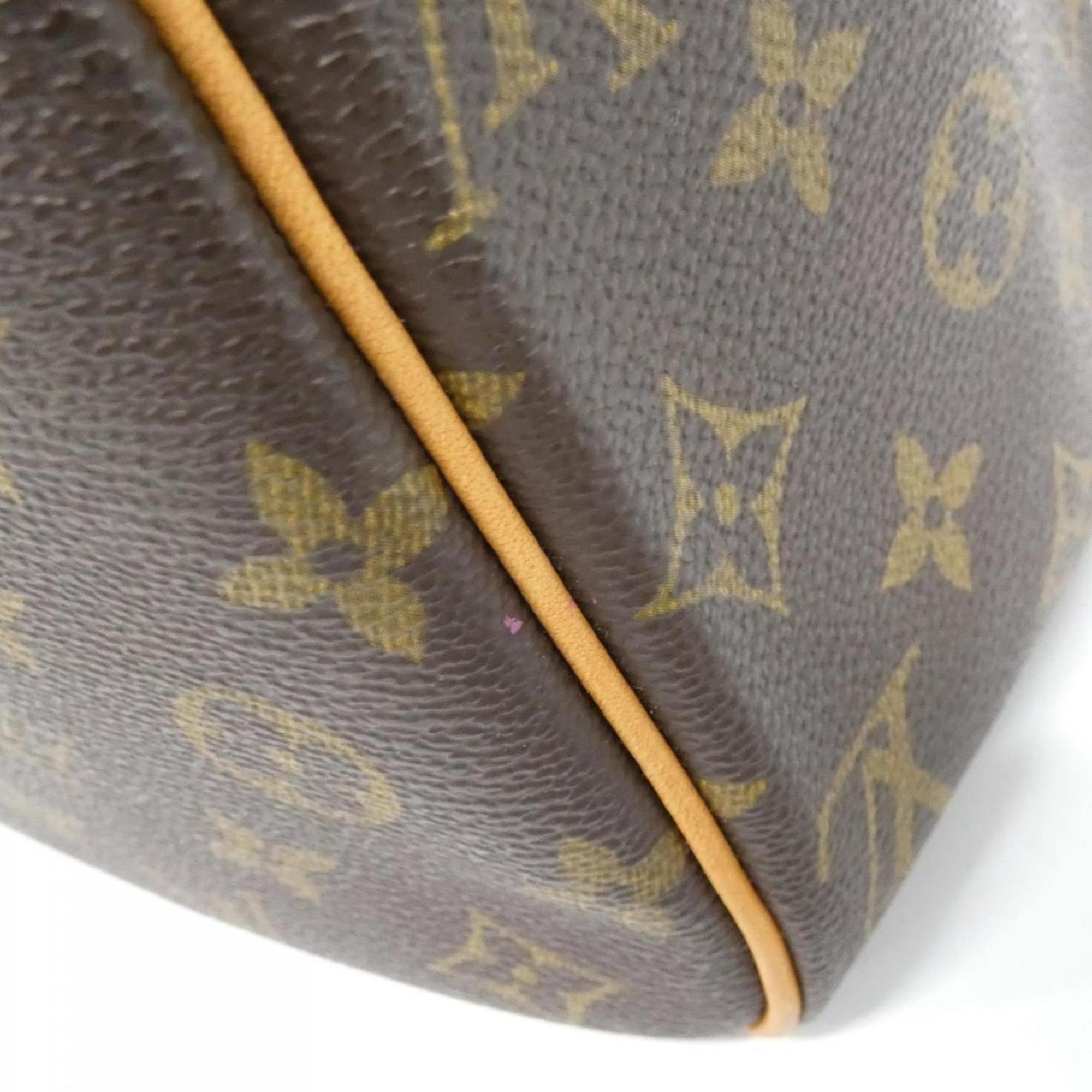 Louis Vuitton Marron Coated Canvas Shoulder Bag