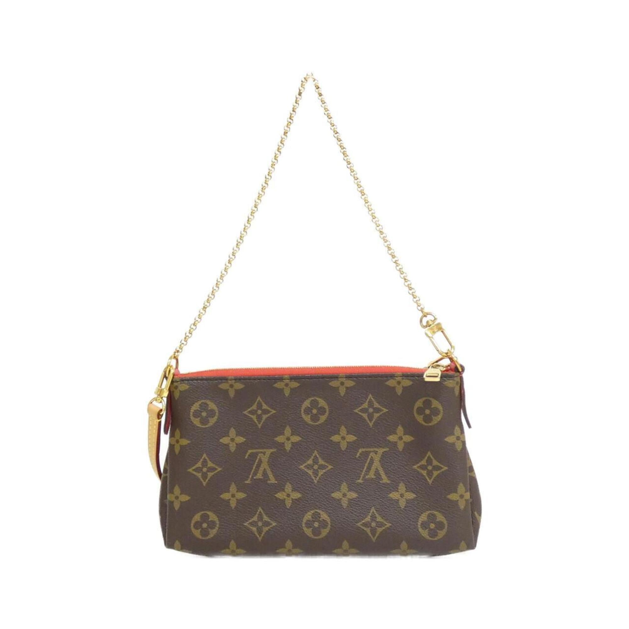 Louis Vuitton Cerise Marron Coated Canvas Shoulder Bag