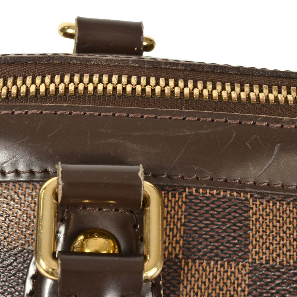 Louis Vuitton Ebene Damier Canvas Handbag