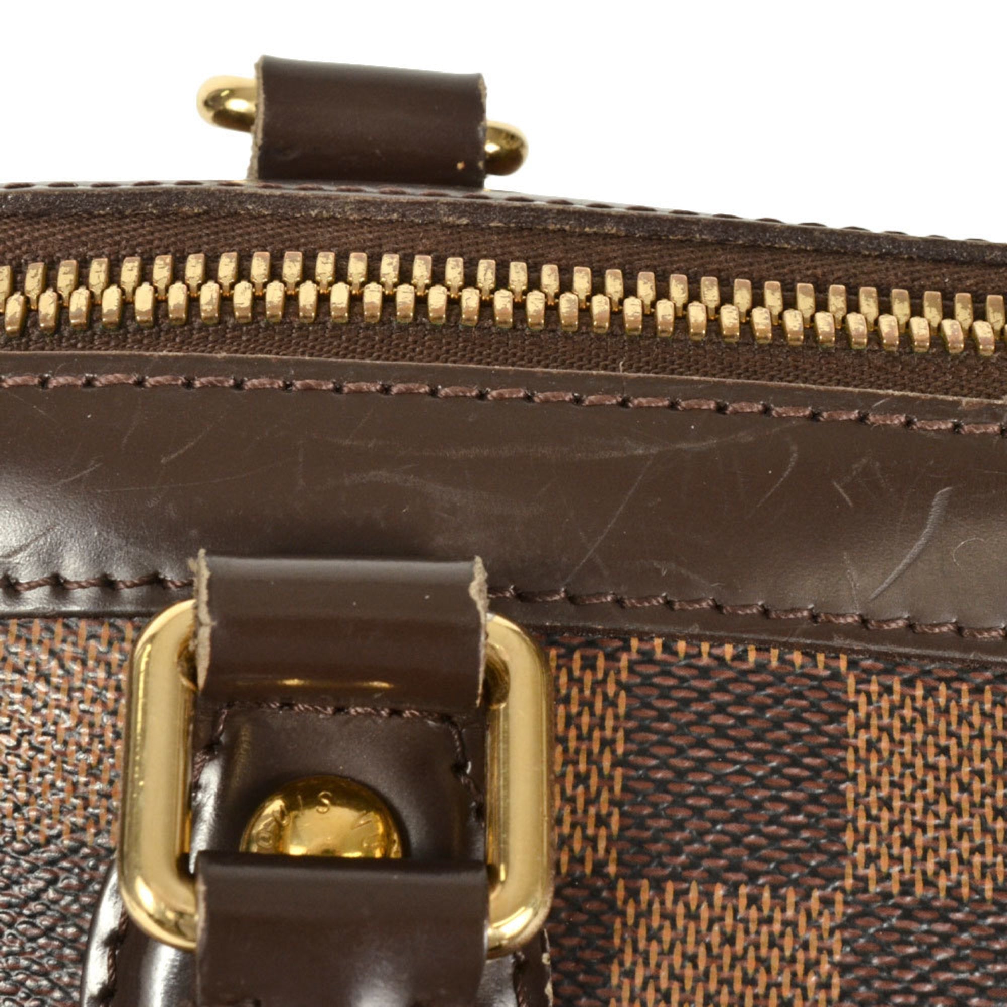 Louis Vuitton Ebene Damier Canvas Handbag
