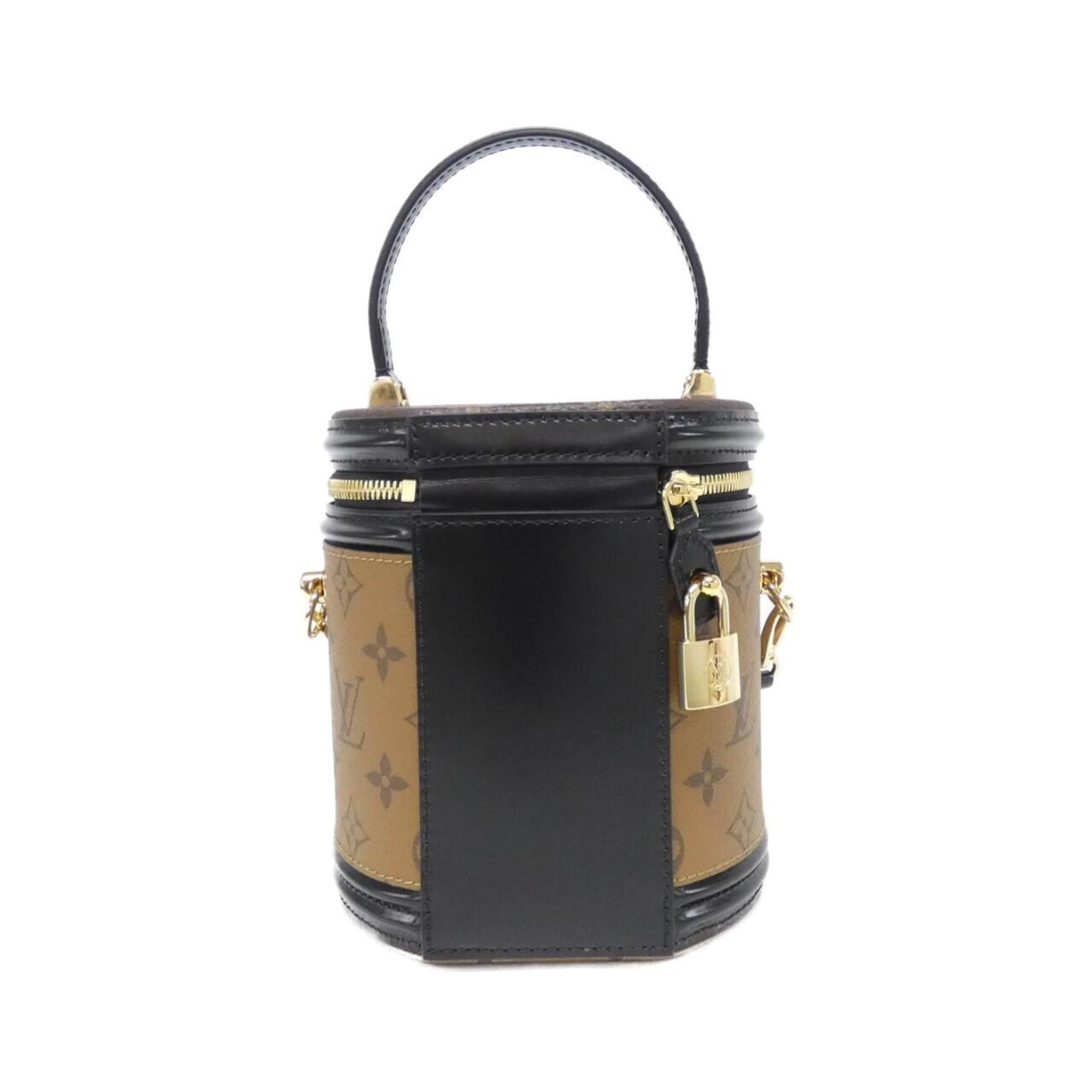 Louis Vuitton Marron Coated Canvas Handbag