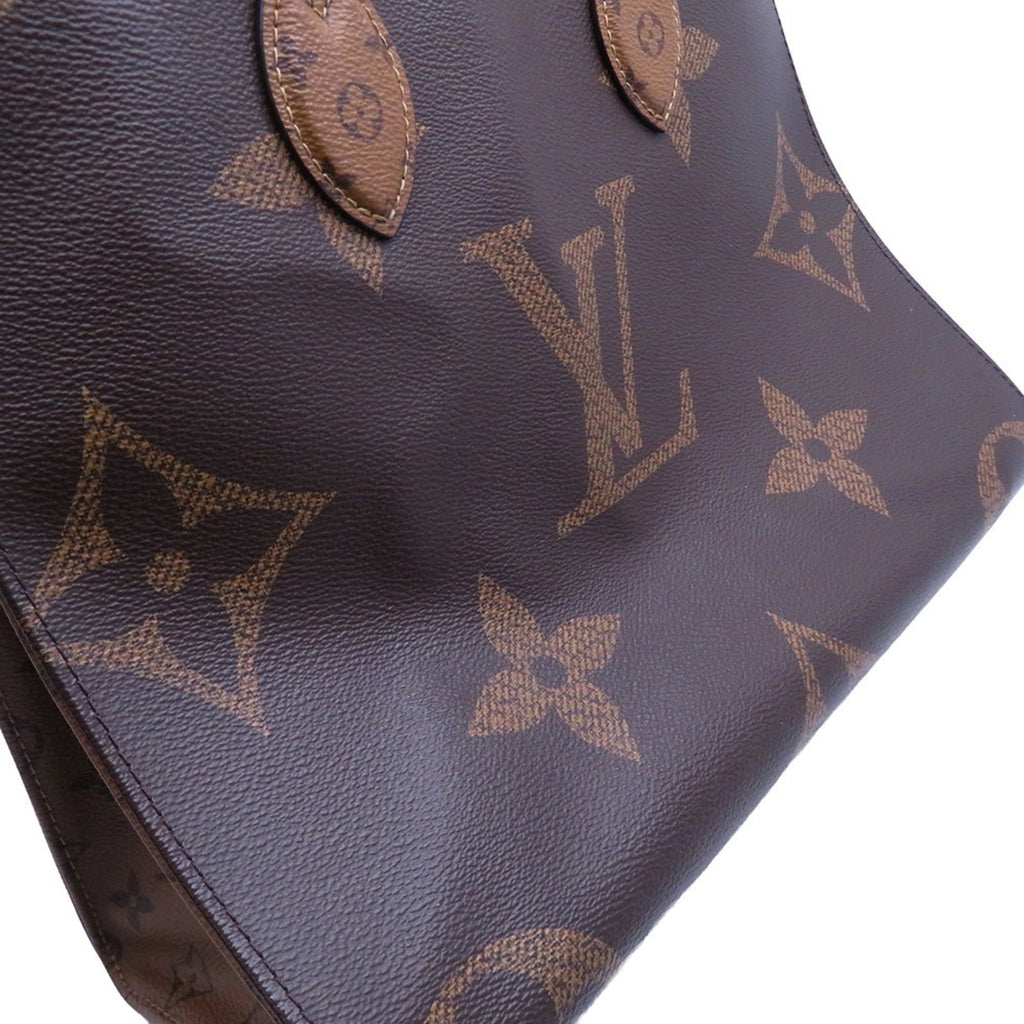 Louis Vuitton Monogram Reverse Red Color Monogram Reverse Monogram Handbag Tote Bag