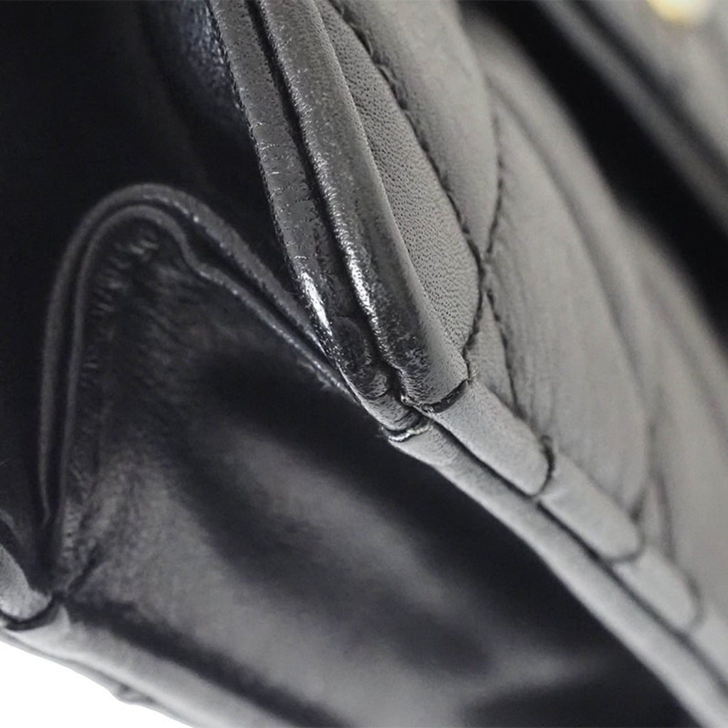 Chanel Black Leather Fanny Pack