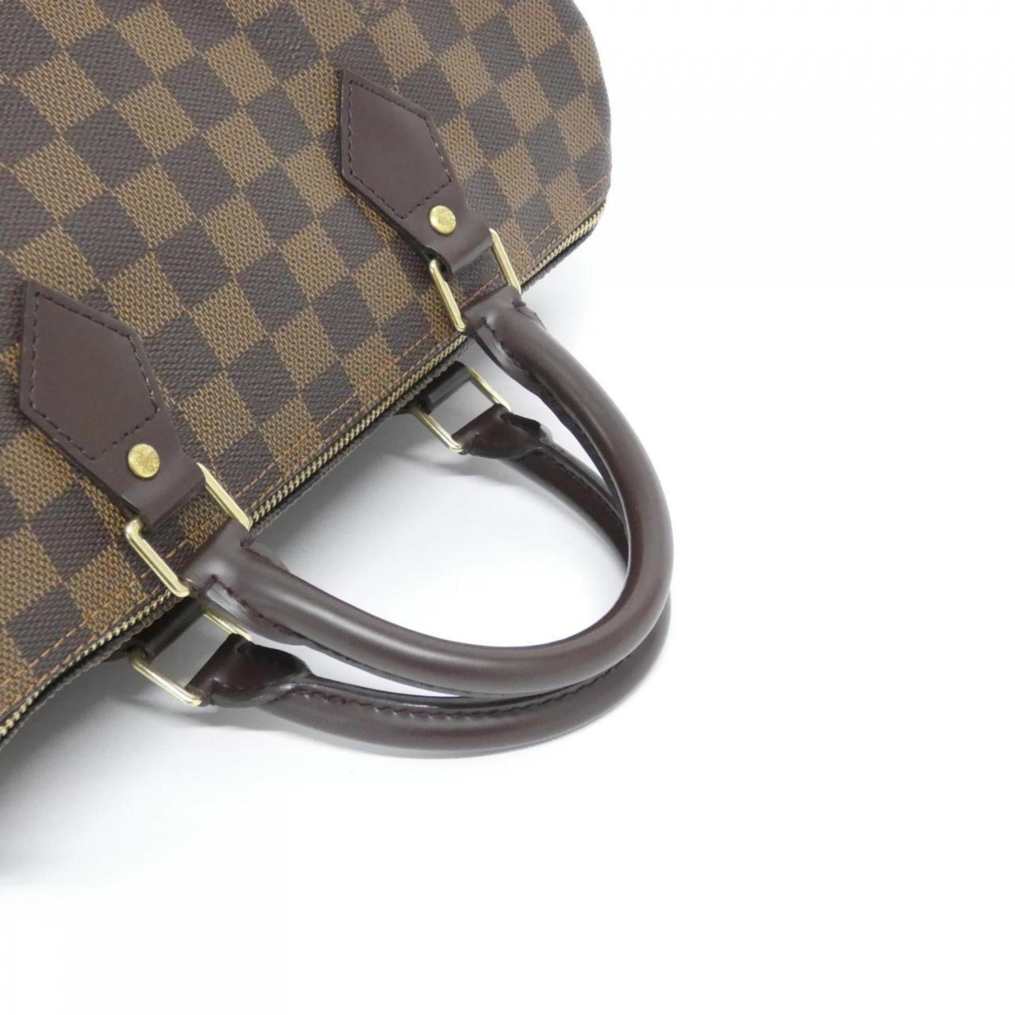Louis Vuitton Ebene Coated Canvas Boston Bag