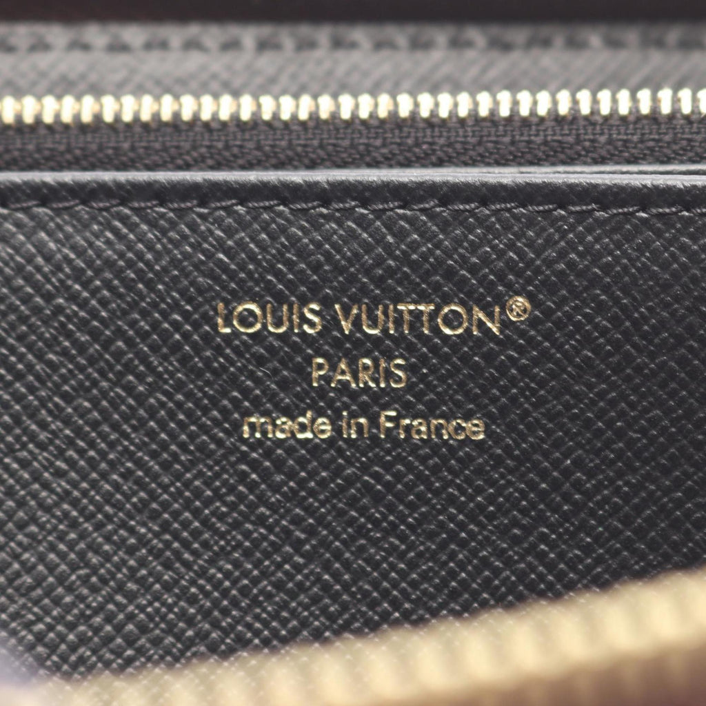 Louis Vuitton Brown Monogram Reverse Coated Canvas Long Wallet