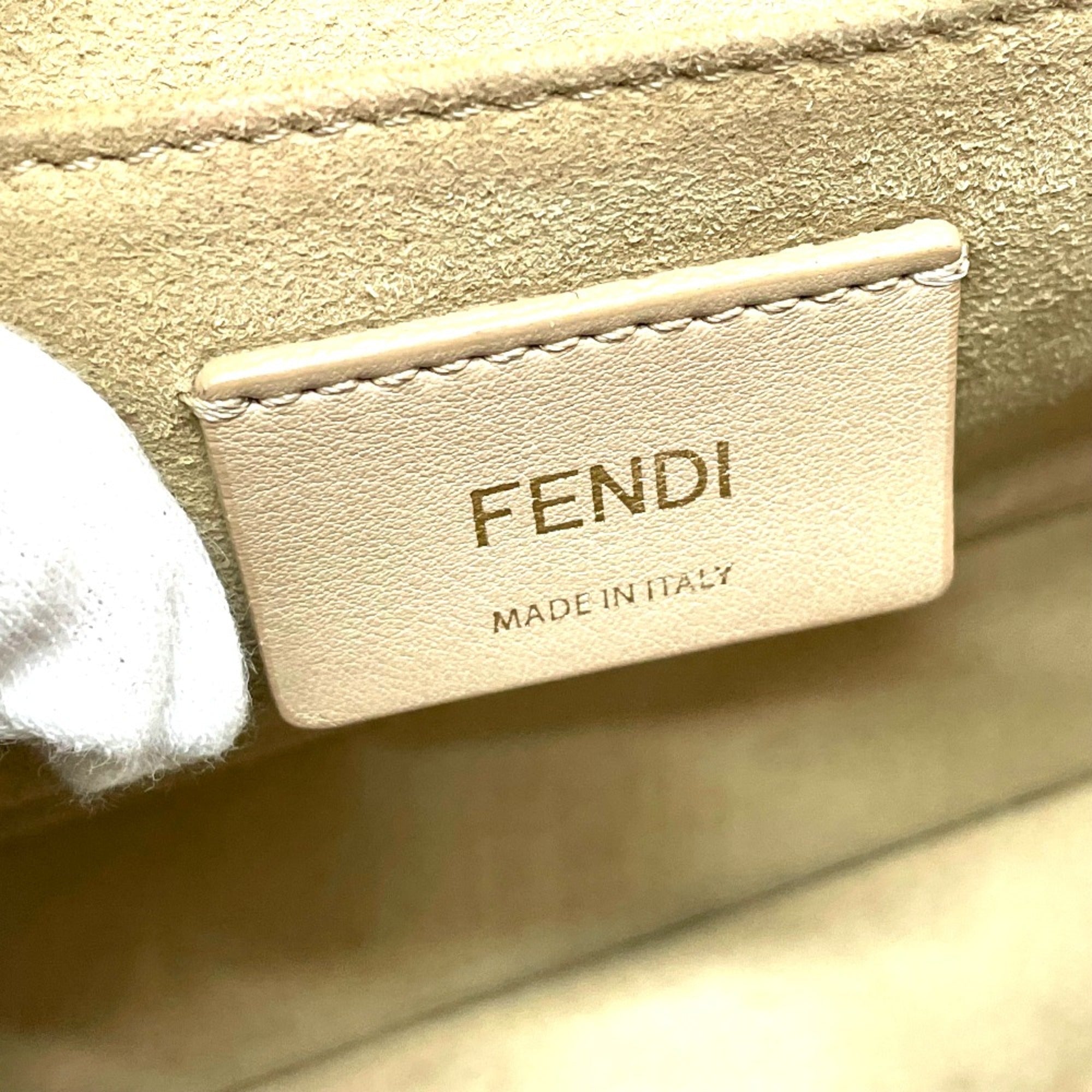 Fendi Brown Leather Handbag