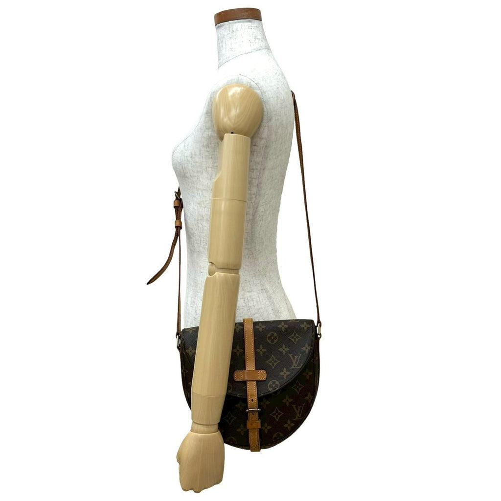 Louis Vuitton Brown Leather Pvc Pochette Shoulder Bag