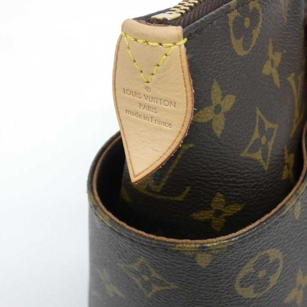 Louis Vuitton Brown Coated Canvas Handbag