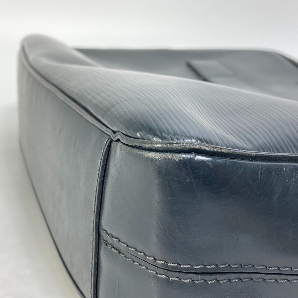 Louis Vuitton Blue Nuit Navy Epi Leather Handbag Tote Bag