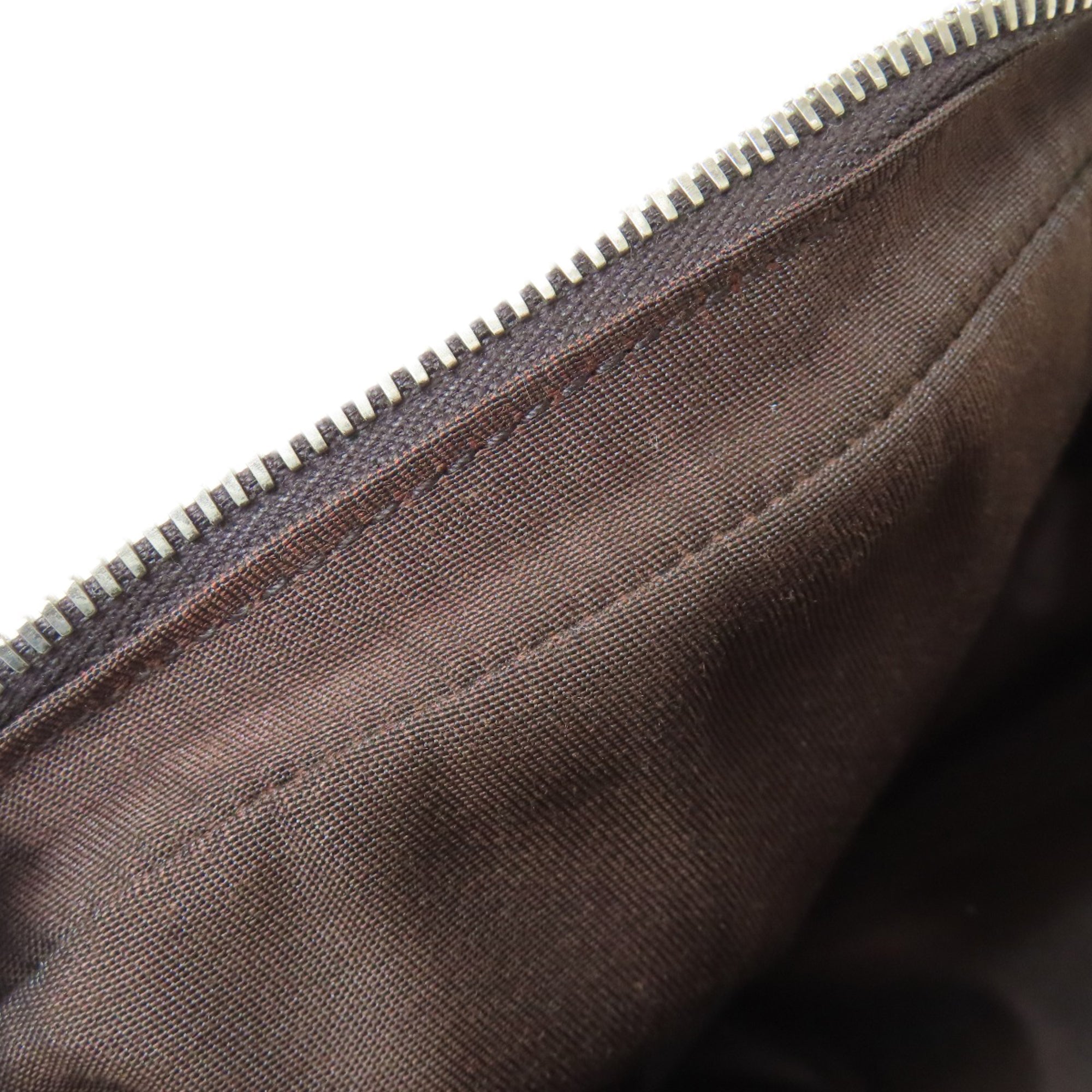 Gucci Brown Canvas Sling Bag (Pre-Owned)