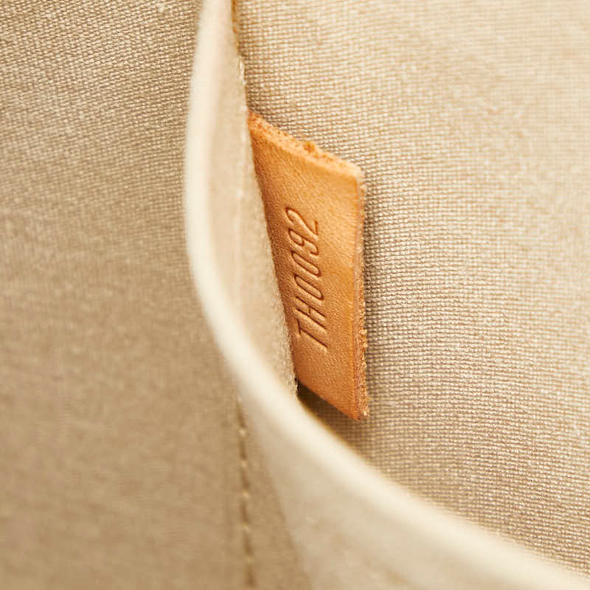 Louis Vuitton Beige Monogram Vernis Handbag Tote Bag