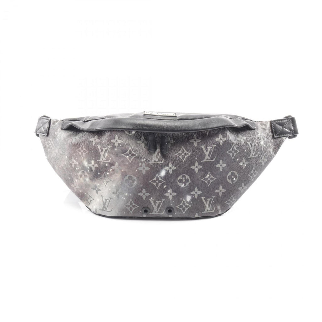 Louis Vuitton Black Gray Coated Canvas Fanny Pack