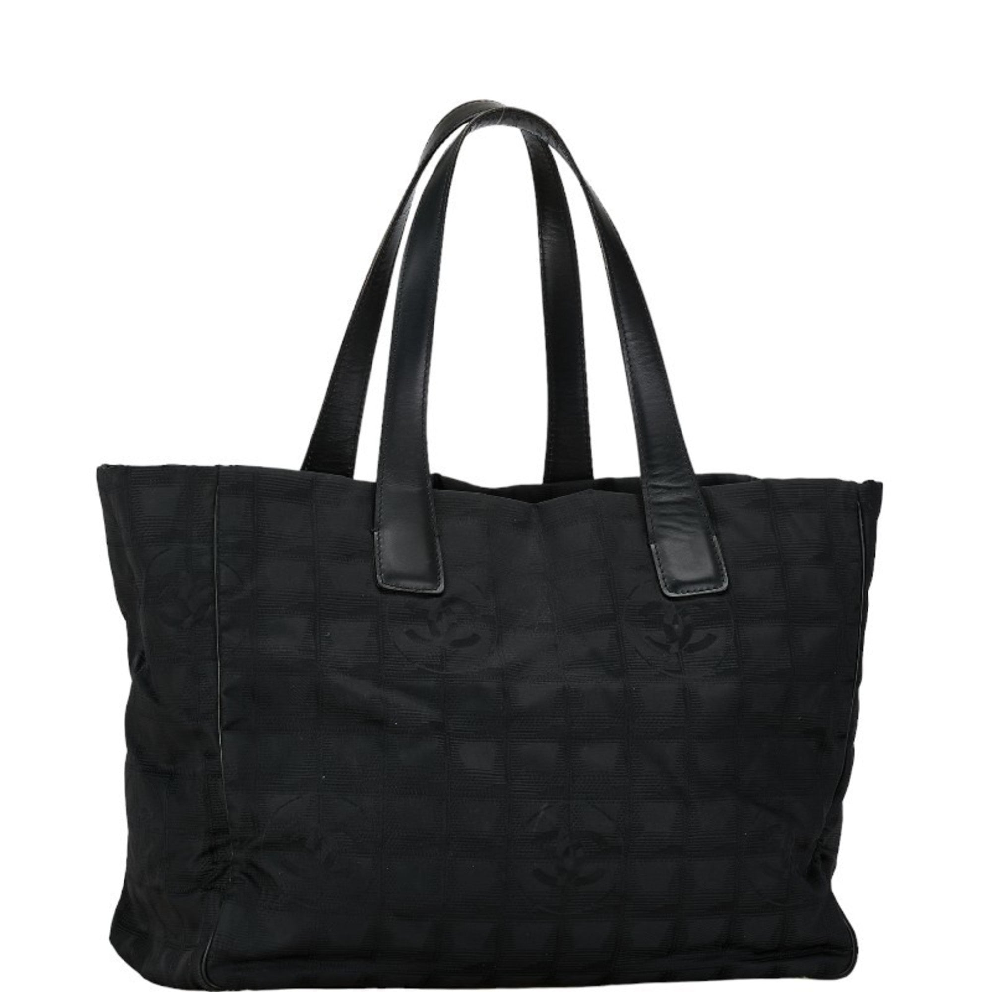 Chanel New Travel Line Black New Travel Line Pochette Pouch Tote Bag