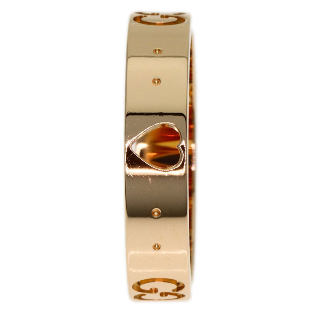 Gucci Icon Pink Gold (18K) Band Ring (Pre-Owned)