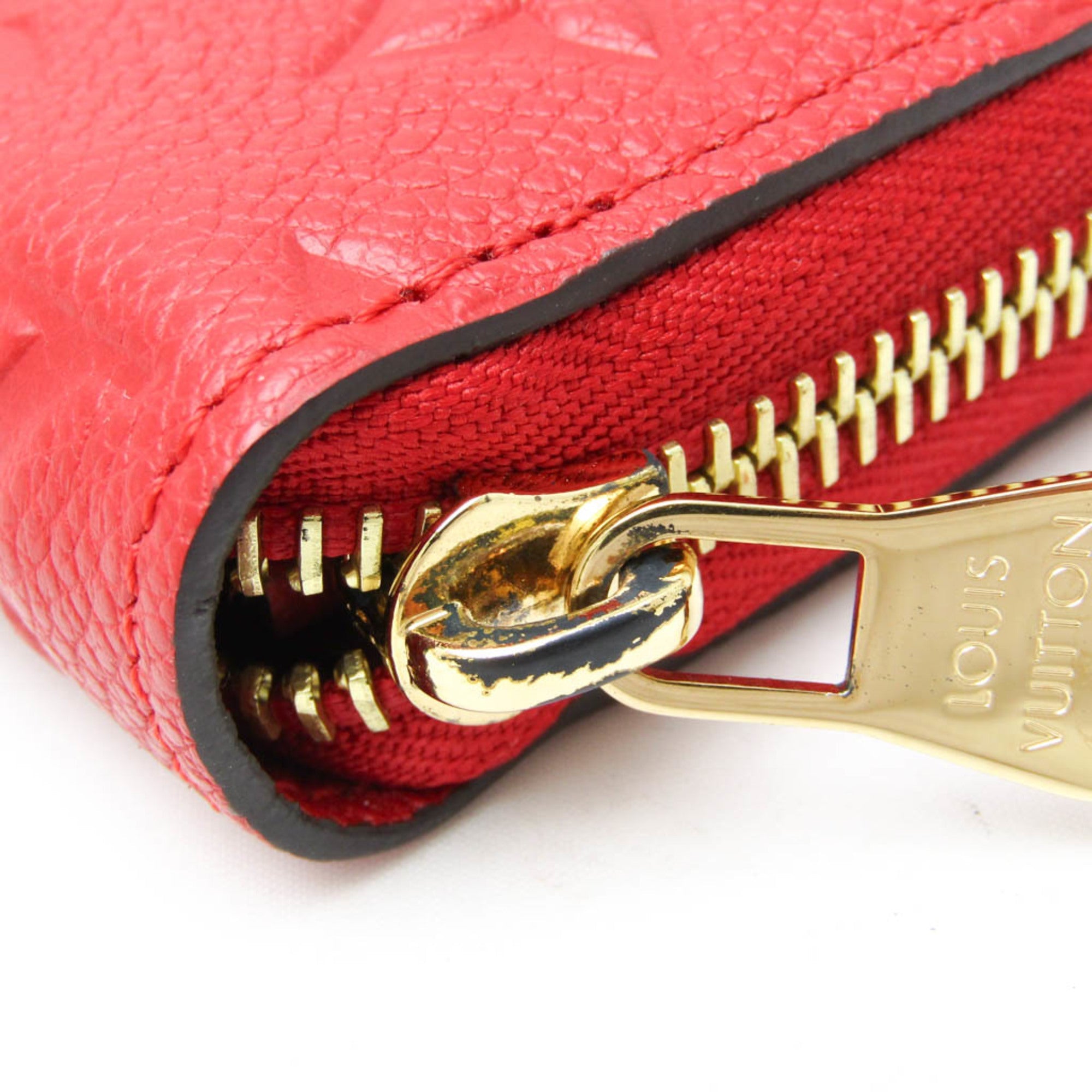 Louis Vuitton Monogram Empreinte Sacrlet Monogram Empreinte Long Wallet