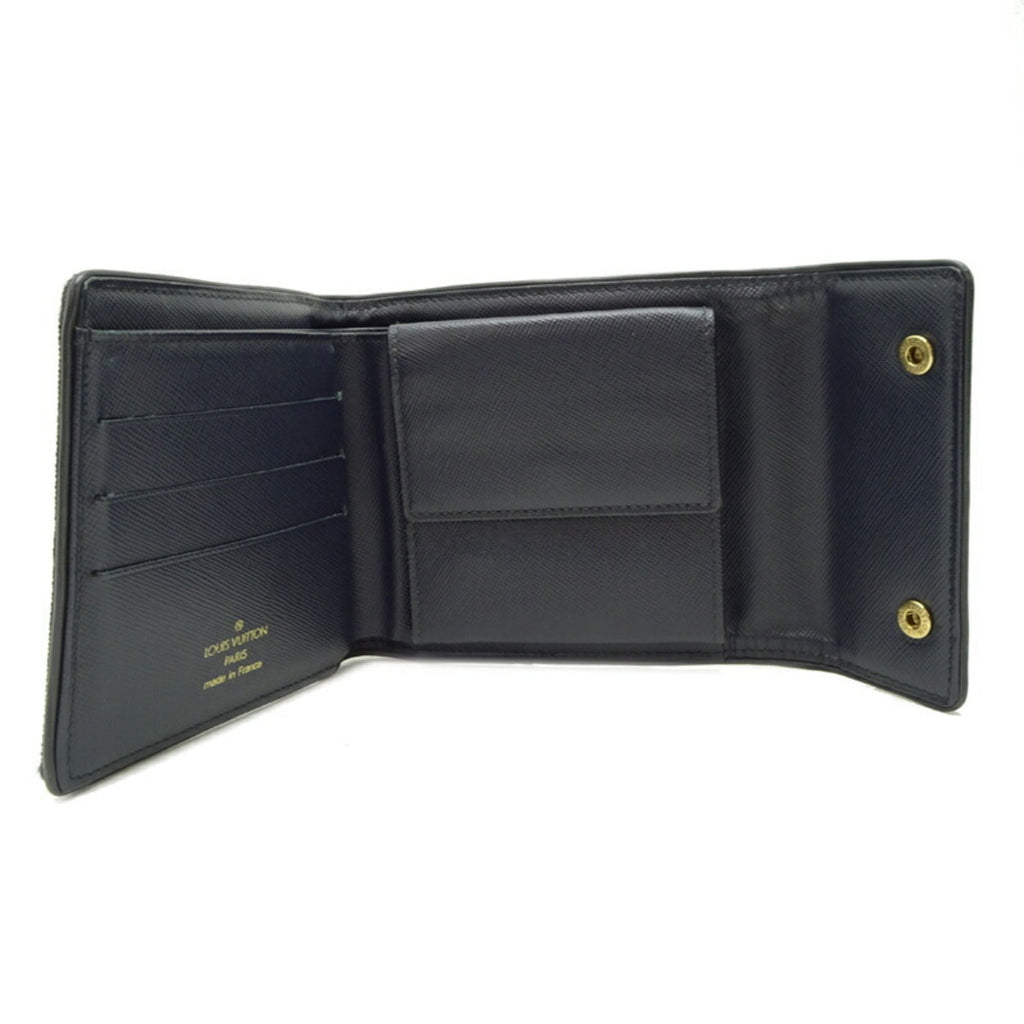 Louis Vuitton Monogram Mini Galle Monogram Navy Monogram Mini Wallet (Tri-Fold)