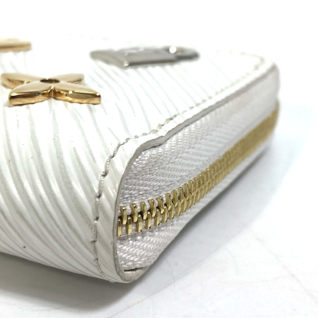 Louis Vuitton Epi Blanc White Epi Leather Coin Purse/Coin Case