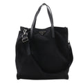Prada Black Nylon Tote Bag