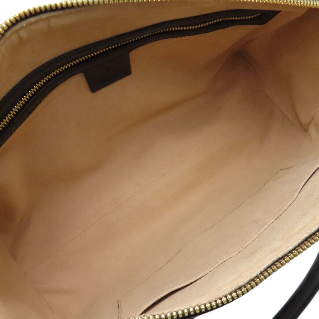 Gucci Black Leather Handbag (Pre-Owned)