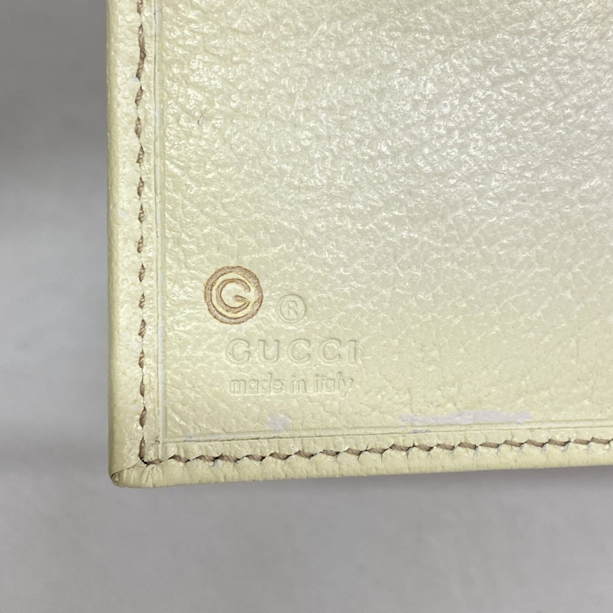 Gucci Pink Canvas Wallet (Bi-Fold) (Pre-Owned)