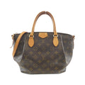 Louis Vuitton Brown Coated Canvas Handbag
