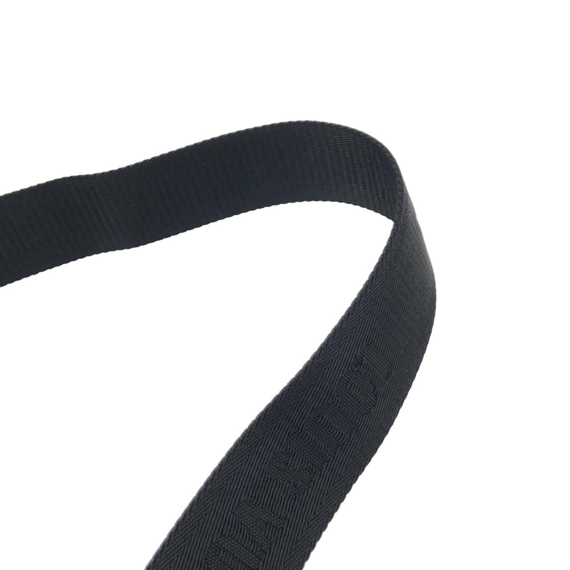 Louis Vuitton Black Gris Coated Canvas Pouch Shoulder Bag