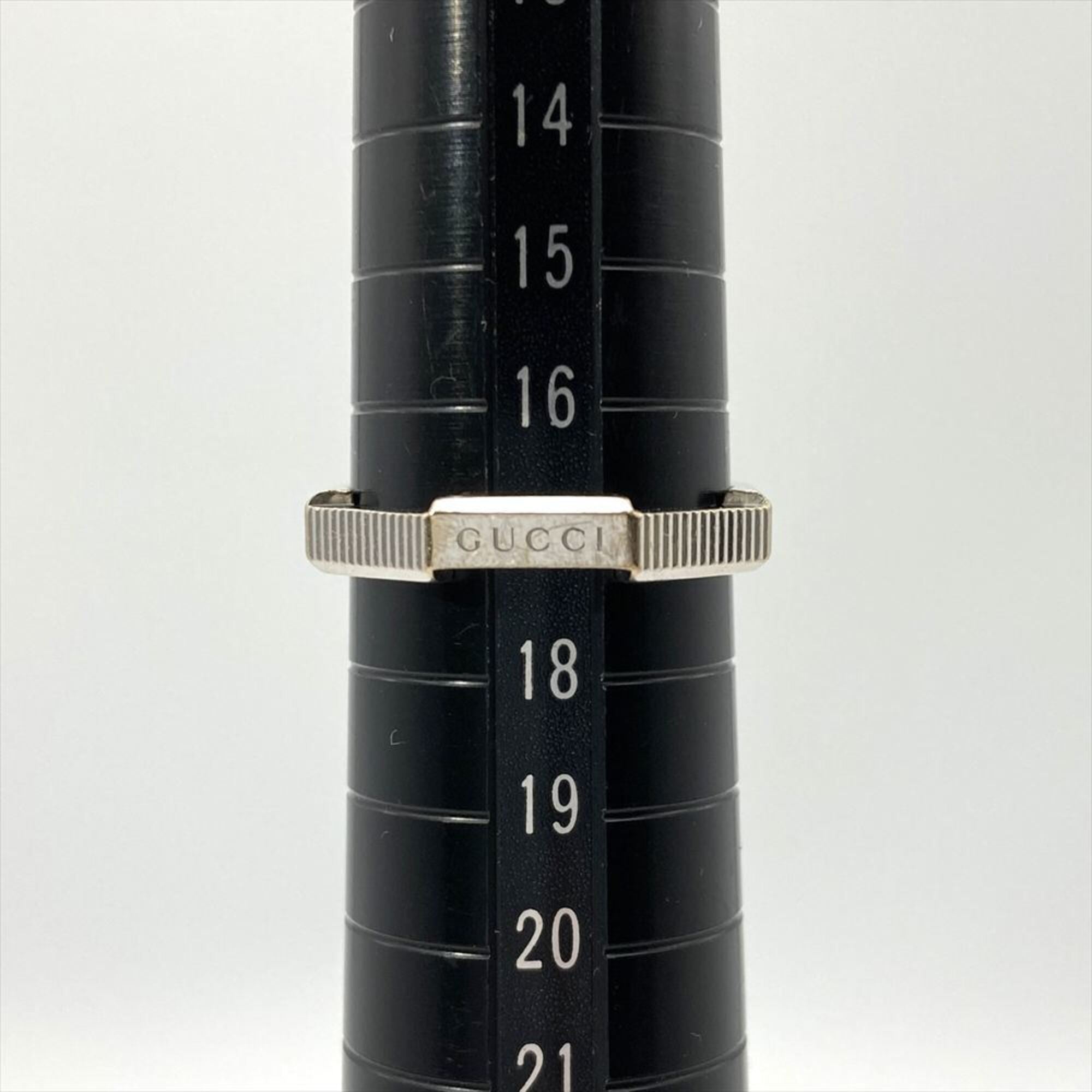 Gucci White Gold (18K) Band Ring (Pre-Owned)