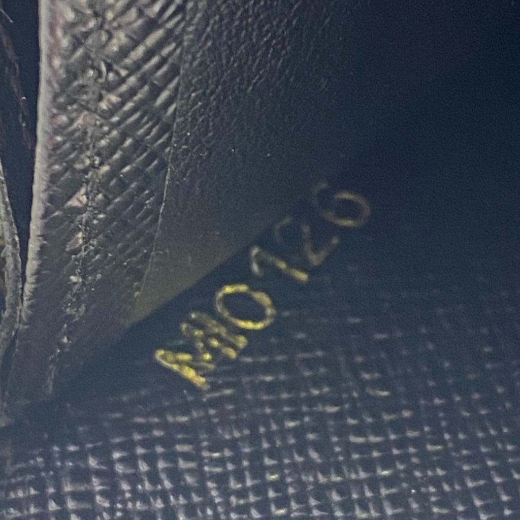 Louis Vuitton Monogram Black Brown Monogram Monogram Long Wallet