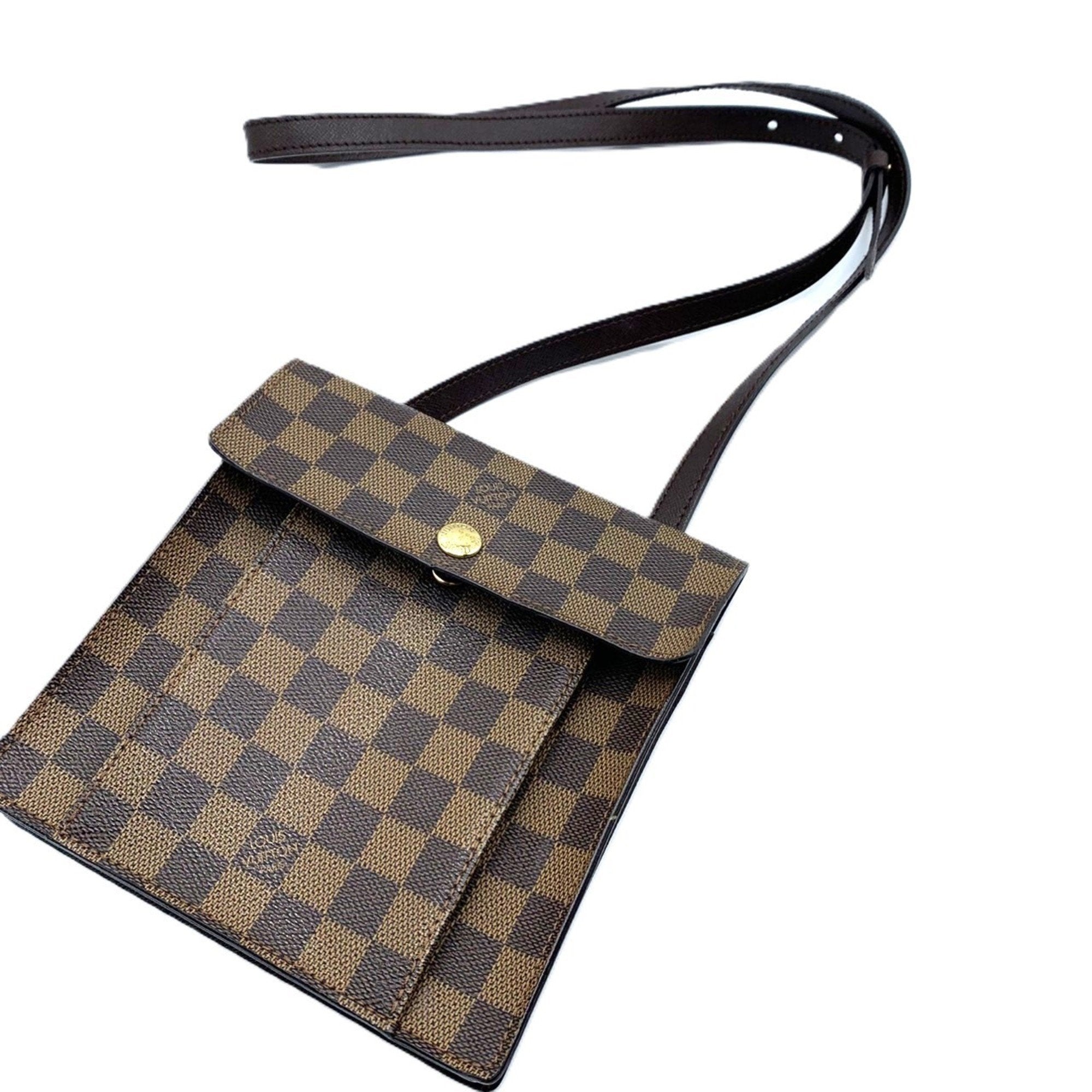 Louis Vuitton Damier Canvas Damier Canvas Pochette Shoulder Bag