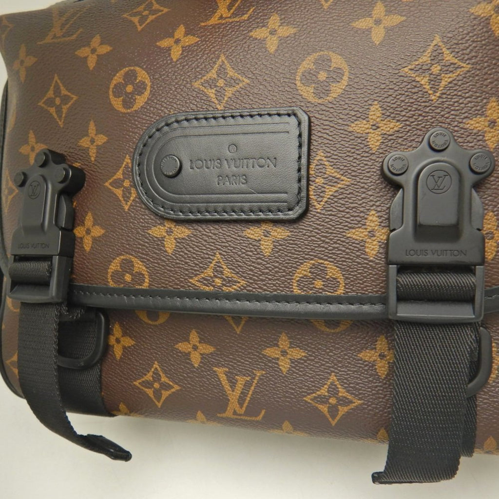 Louis Vuitton Brown Pvc Shoulder Bag