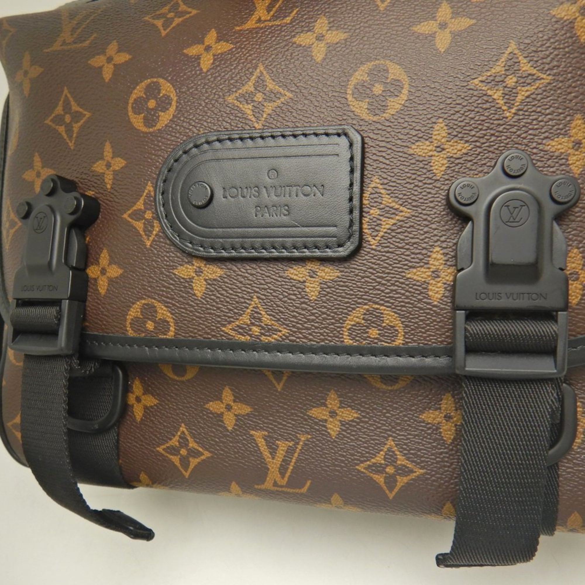 Louis Vuitton Brown Pvc Shoulder Bag