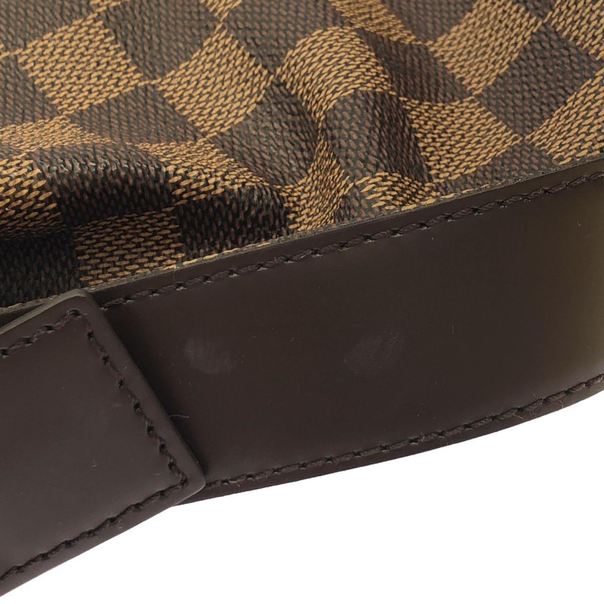 Louis Vuitton Brown Coated Canvas Shoulder Bag