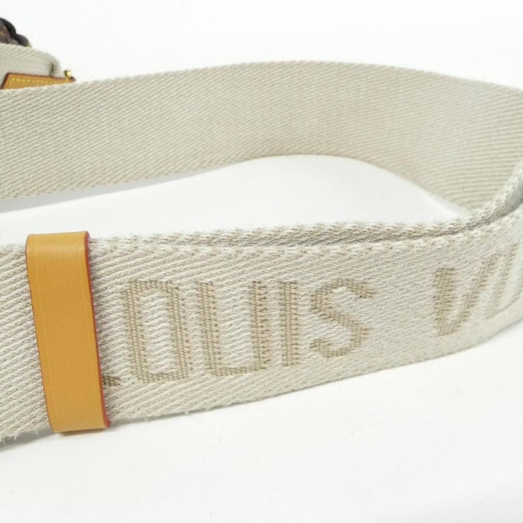 Louis Vuitton Marron Coated Canvas Handbag Pouch Shoulder Bag