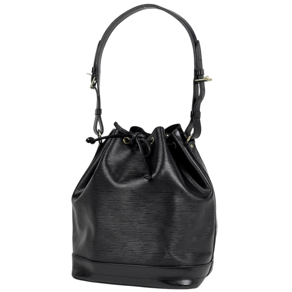 Louis Vuitton Black Noir Epi Leather Shoulder Bag
