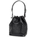 Louis Vuitton Black Noir Epi Leather Shoulder Bag