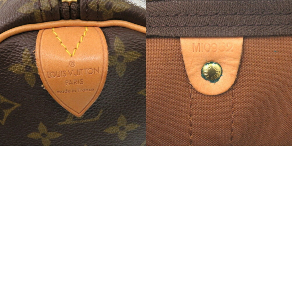 Louis Vuitton Brown Monogram Monogram Boston Bag