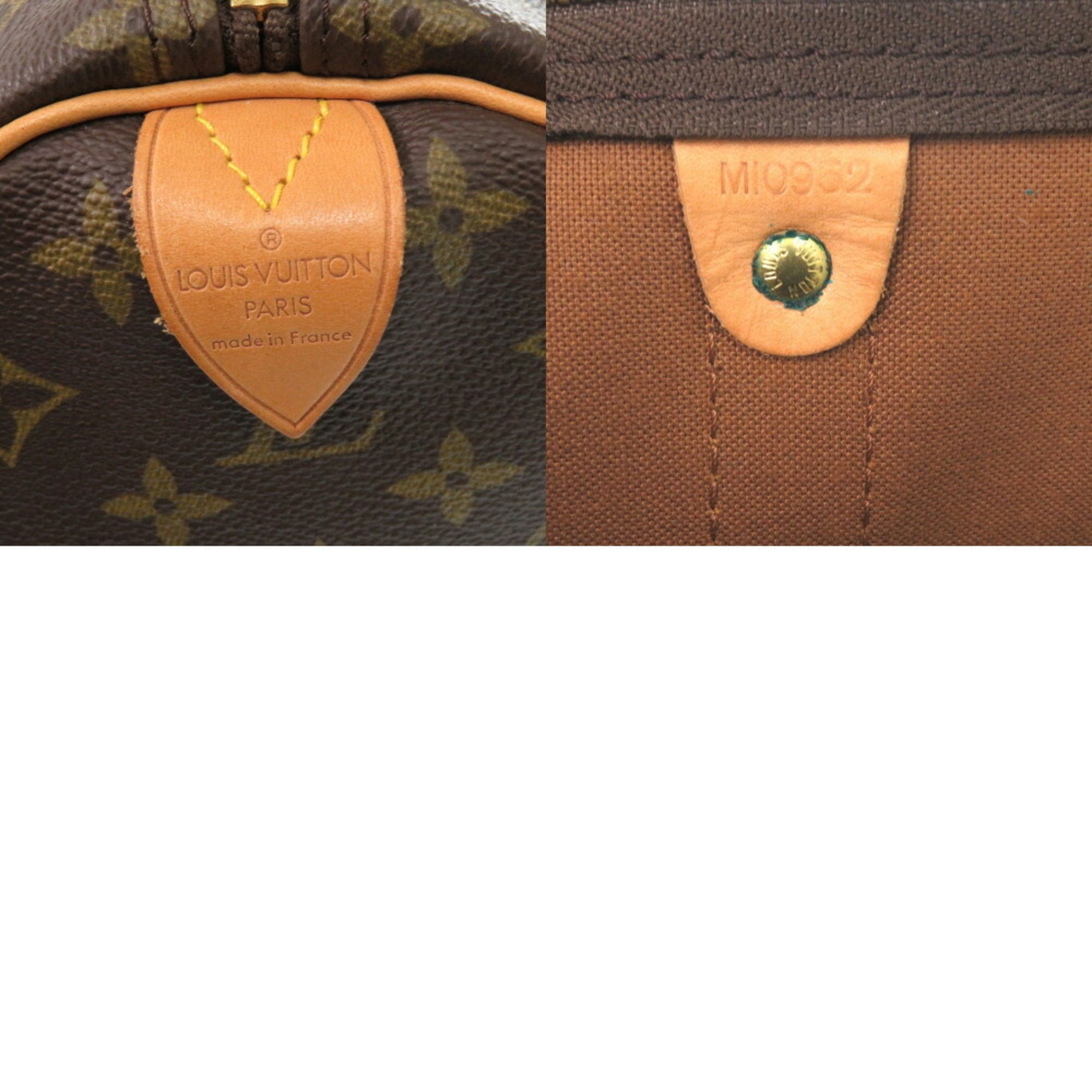 Louis Vuitton Brown Monogram Monogram Boston Bag