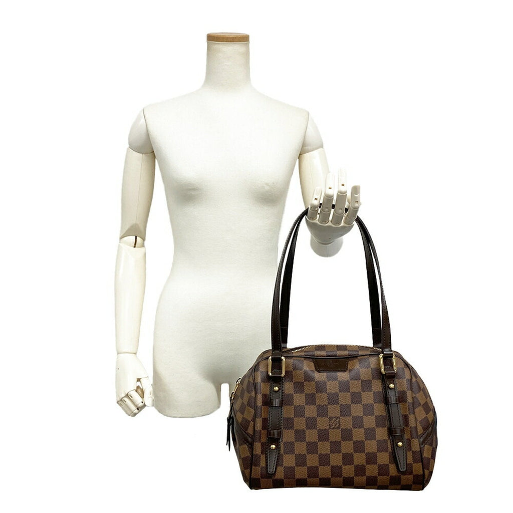 Louis Vuitton Damier Brown Damier Canvas Ebene Galle Damier Canvas Shoulder Bag