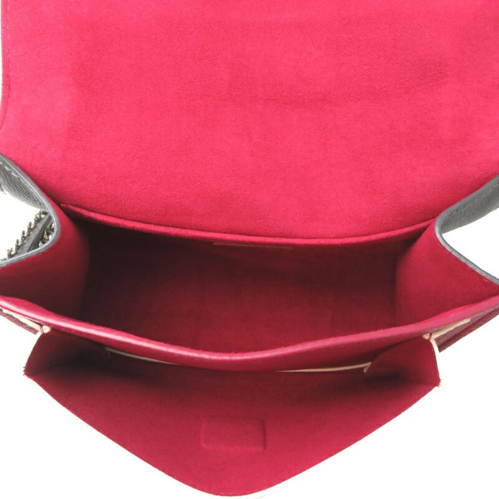 Louis Vuitton Bordeaux Ivory Leather Shoulder Bag