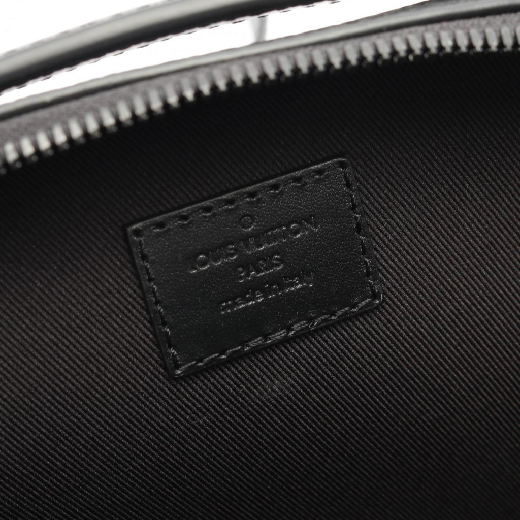 Louis Vuitton Black Leather Shoulder Bag