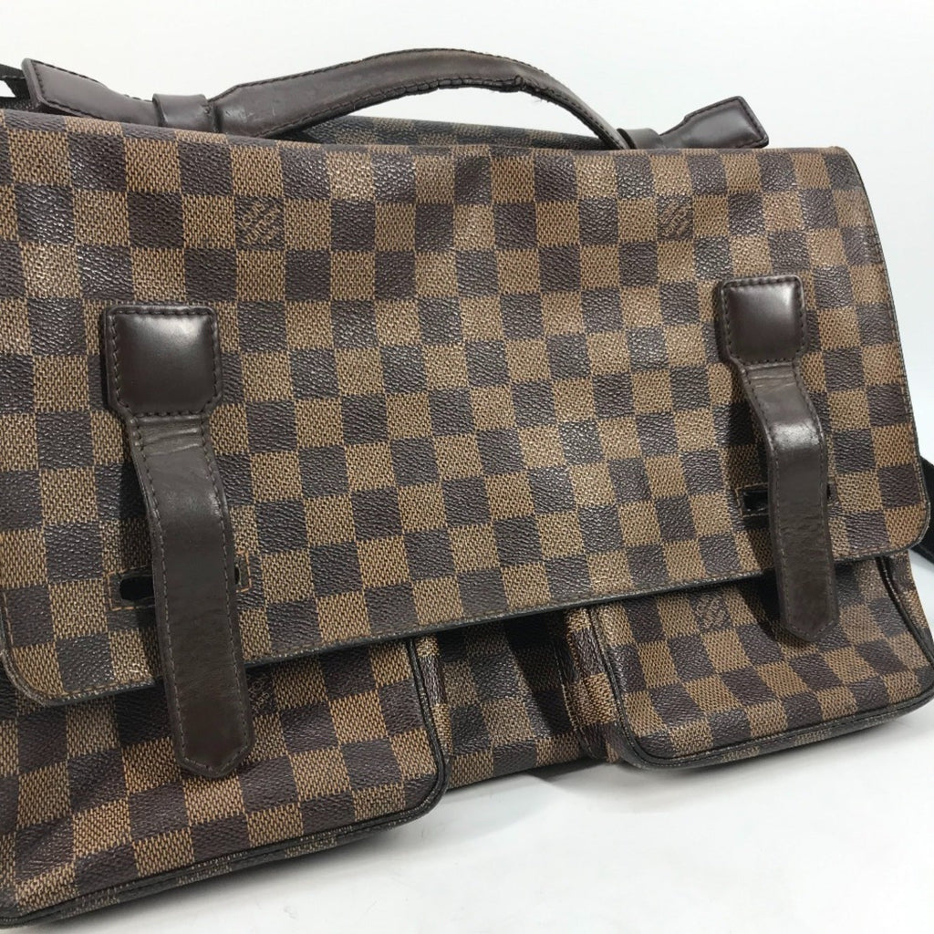 Louis Vuitton Brown Damier Canvas Ebene Galle Damier Canvas Messenger Bag Shoulder Bag