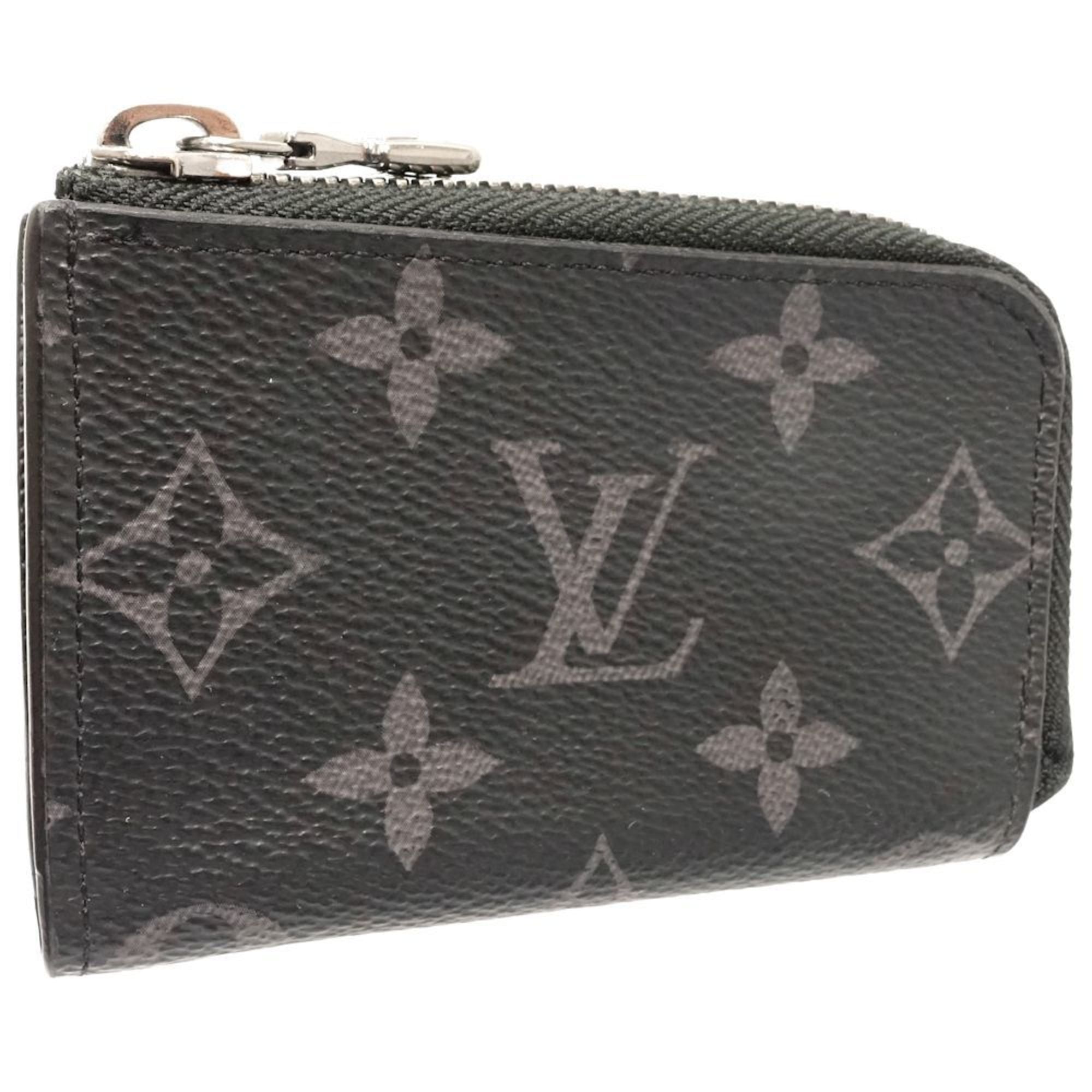 Louis Vuitton Black Monogram Eclipse Canvas Coin Purse/Coin Case