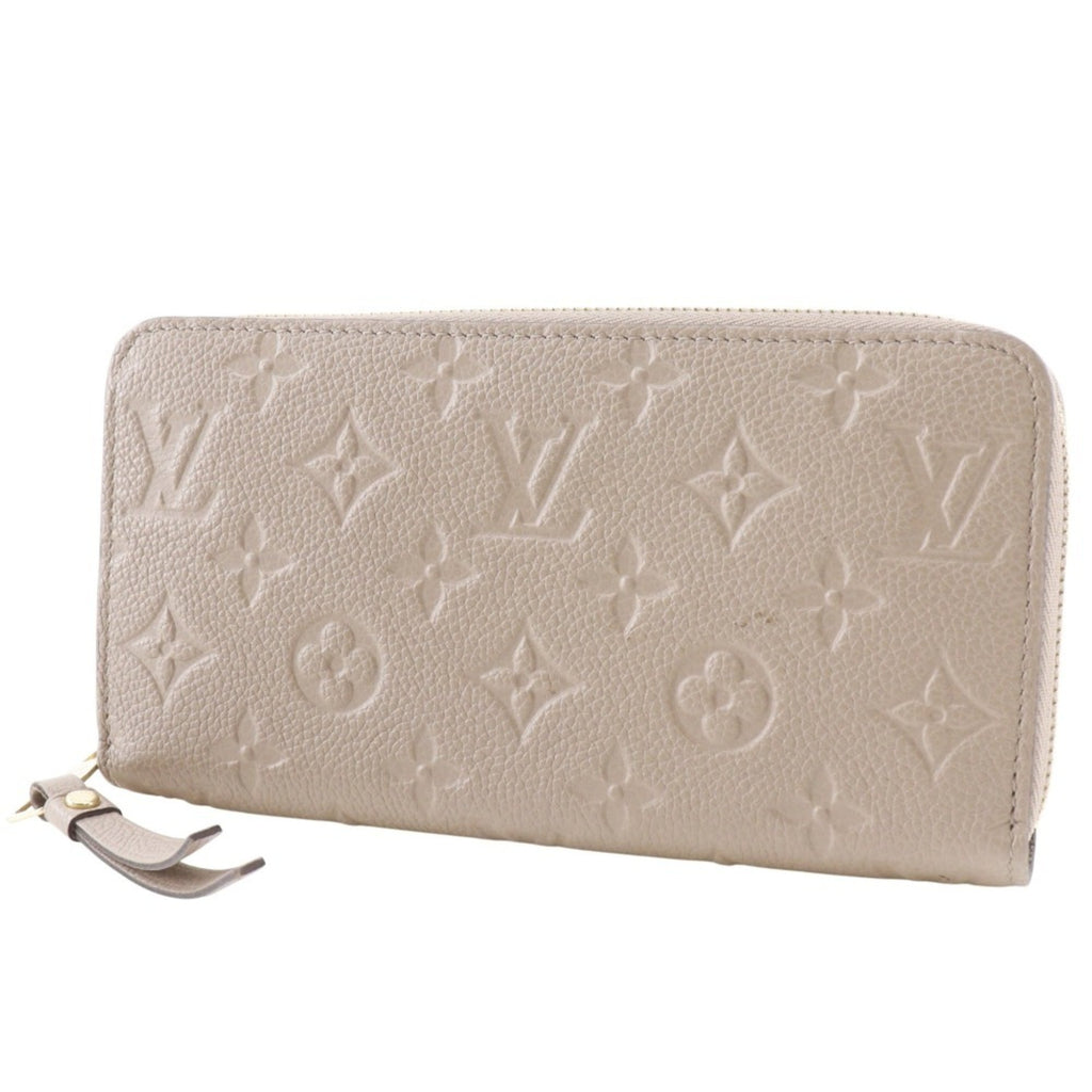 Louis Vuitton Monogram Empreinte Gray Monogram Empreinte Long Wallet