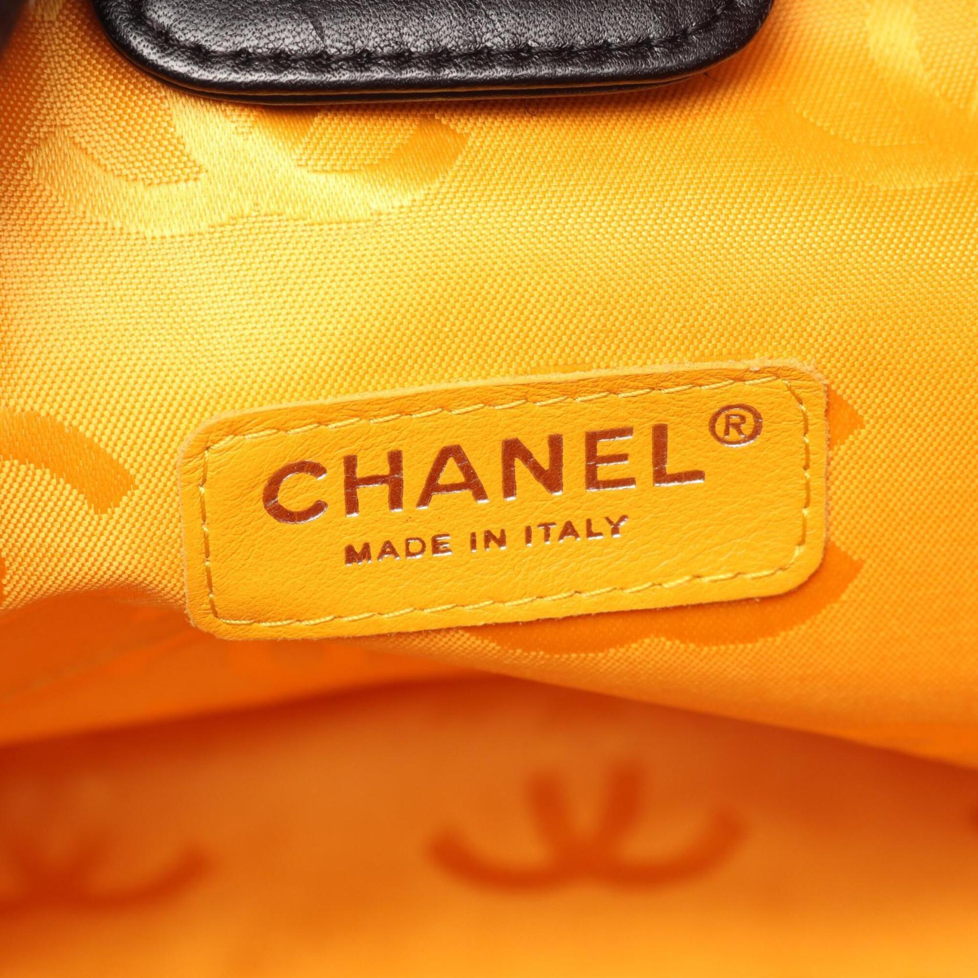 Chanel Black Gray Cambon Ligne Handbag Shoulder Bag